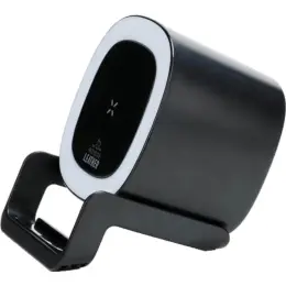 Tasova @memorii Recycled 15W Wireless Charger Bluetooth Speaker Black Side